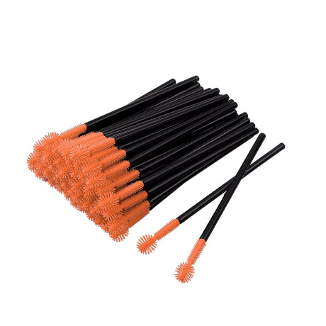 Brosses à Cils Tête Silicone Ronde