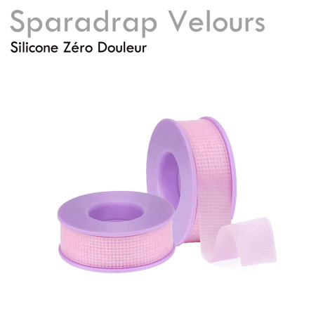 Sparadrap Velours Soft Silicone – Isolation des Cils Inférieurs Sans Douleur Hypoallergénique