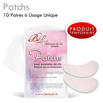 Lot de 10 paires de Patchs Repulpants à usage unique, forme anatomique