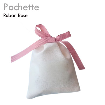 Pochette Ruban Rose