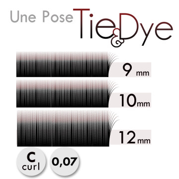Mapping 3 bandes pour une pose d'Extension de Cils Volume Russe Noir Brun à moins de 4€ !