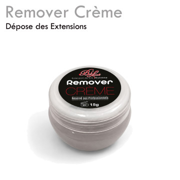 Remover Crème dépose extension de cils yeux sensibles facile rapide décoller dissoudre la colle