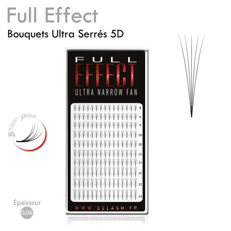 Palette MIX Full Effect 5D – bouquets préfaits Ultra Narrow 0,06 mm