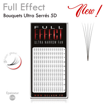 Bouquets préfaits 5D Full Effect Ultra Narrow Fan haute densité