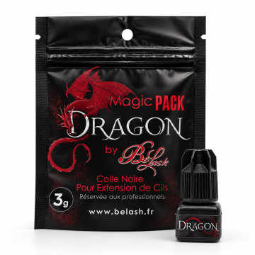 Colle Dragon Extension ultra longue tenue : La meilleure rétention pour Cil à Cil et Volume Russe ! Séchage instantané 3Gr
