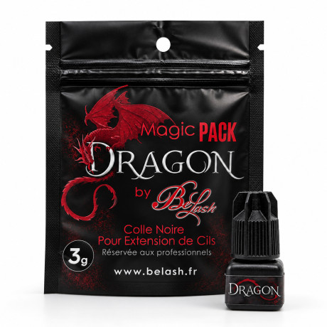 Colle Dragon Extension ultra longue tenue : La meilleure rétention pour Cil à Cil et Volume Russe ! Séchage instantané 3Gr