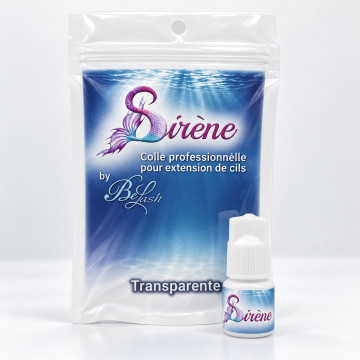 Colle Sirène Transparente pour Extension de Cils, de Sourcils et pour les Extensions de Couleur. Très longue tenue 2