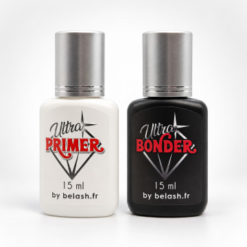 Pack Ultra Primer + Ultra Bonder – protocole haute rétention extensions de cils 2