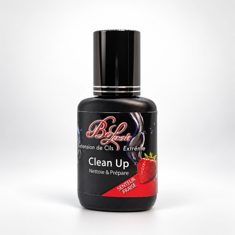Clean Up – primer nettoyant spécial comblage extensions de cils, séchage rapide