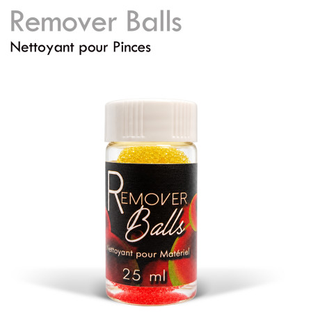 Remover Balls 25 ml – dissolvant colle pour nettoyer les pinces à extensions de cils