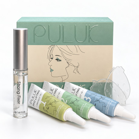 Kit complet et pas cher Brow Lift professionnel PULUK lamination rehaussement de sourcils
