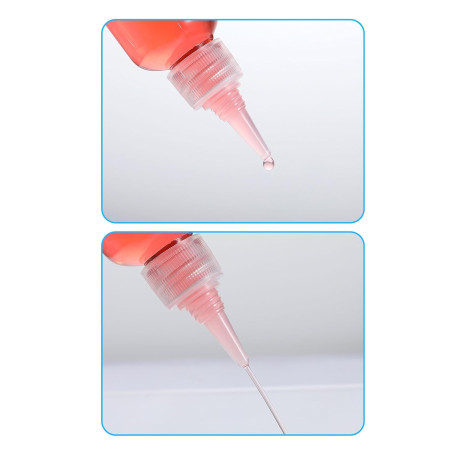 Pipette de Rinçage 50 ml – Flacon Vide pour Shampoing Cils & autre Cosmétique