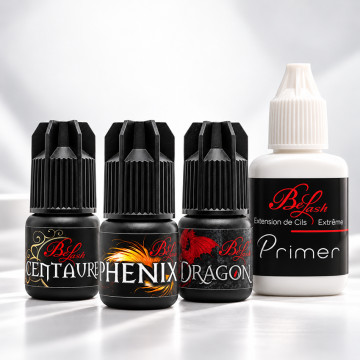 Pack Découverte 3 Colles Nouvelle Génération pour Extension de Cils + Primer Offert 2