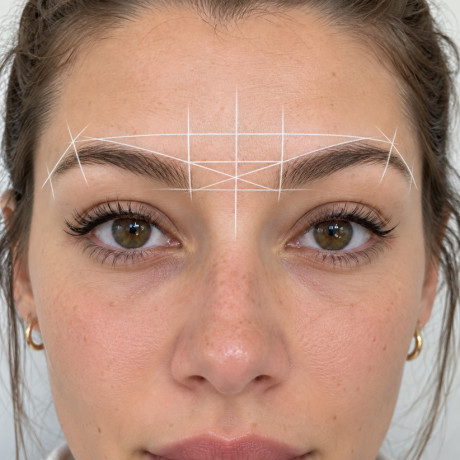 Fil de Mapping Sourcils – Traceur blanc pour Restructuration & Brow Mapping