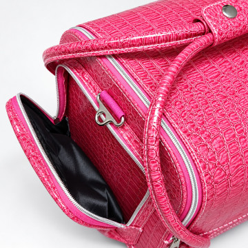 Vanity case professionnel Charlize rose – valise esthétique à compartiments 2