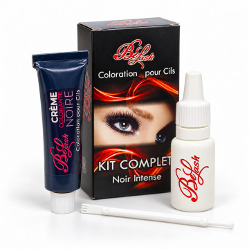 Coloration Teinture pour Cils Longue Durée Noir Intense pas cher professionnel 2