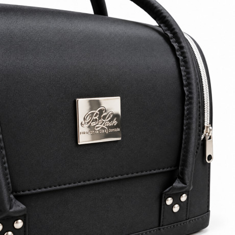 Vanity case Leyna noir – beauty case et valise maquillage professionnelle