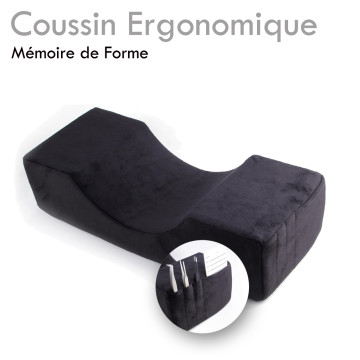 Coussin Extension de Cils – Oreiller Ergonomique Mémoire de Forme
