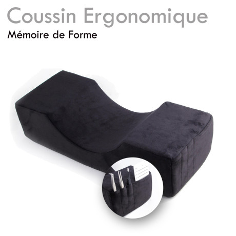 Coussin Extension de Cils – Oreiller Ergonomique Mémoire de Forme