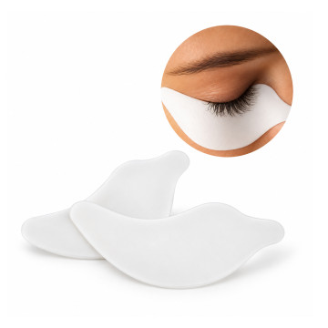 Patchs Yeux Silicone Réutilisables pour extension de cils - Hypoallergénique - Solution pour les réactions allergique 2