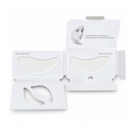 Patchs Yeux Silicone Réutilisables pour extension de cils - Hypoallergénique - Solution pour les réactions allergique