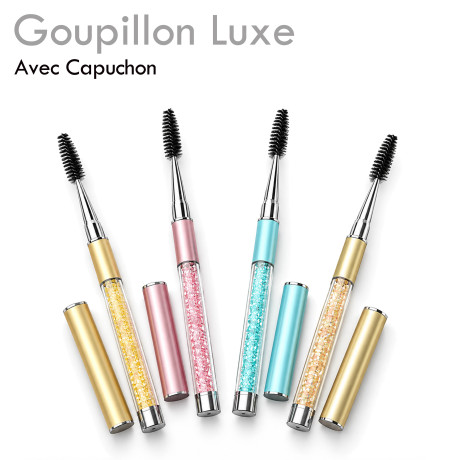 Goupillon Luxe BeLash – brosse cils et sourcils avec capuchon