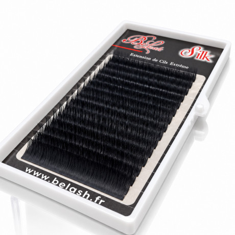 Palette Silk 16 lignes extensions de cils Cil à Cil en microfibre de soie