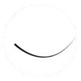 Courbure C extension de cils