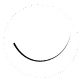 Courbure CC extension de cils